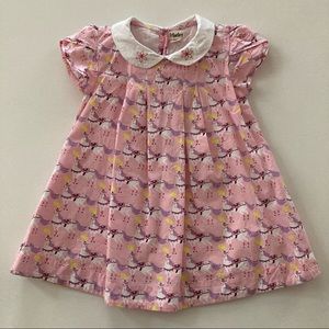 Hatley Baby Girl 18-24 Months Pink Horse Dress